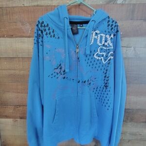 Fox Vibrant Blue Hoodie